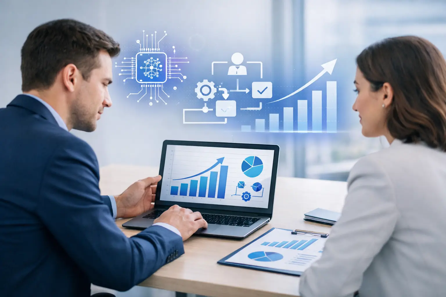 Sprievodca AI automatizáciou predaja vo firme